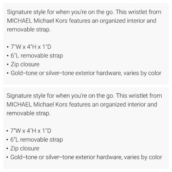 Michael Kors Wallet/Wristlet (1 Available) - Picture 8 of 8